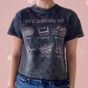 Vintage Style Fifth Sun 90’s Inspired Cropped Tee